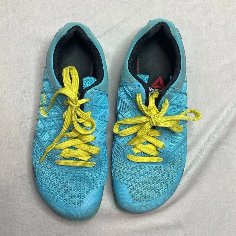 Reebok Crossfit blue athletic shoes size 7.5